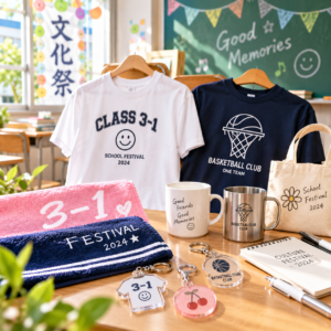 文化祭のクラス・部活グッズ