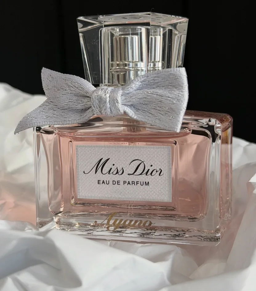 Miss Diorボトルへの名入れの写真