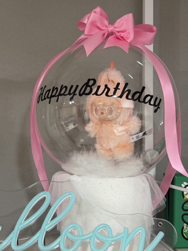 開店祝い向けに制作したバルーンギフト
